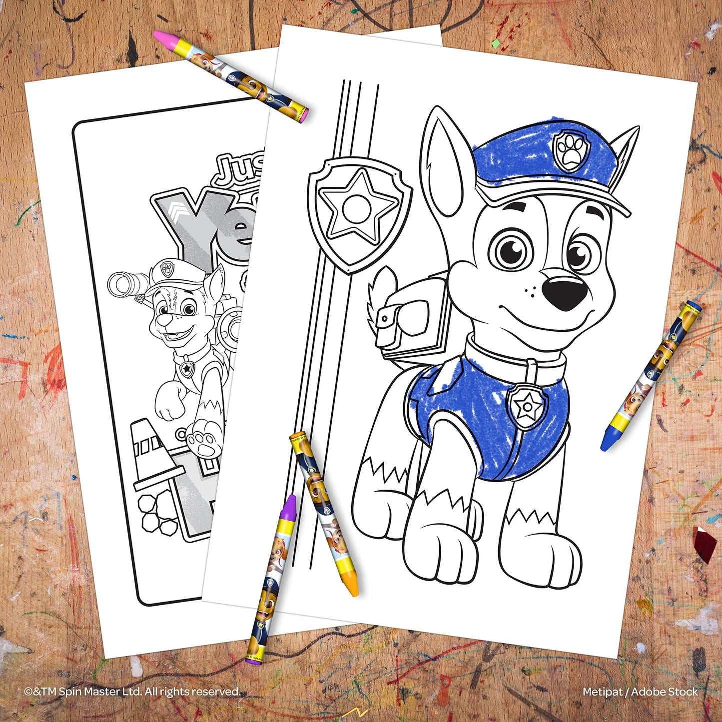 PAW Patrol 48 Count Crayons in Tuck Box