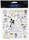 Tattoo King Multi-Colored Stickers-Wedding Dance