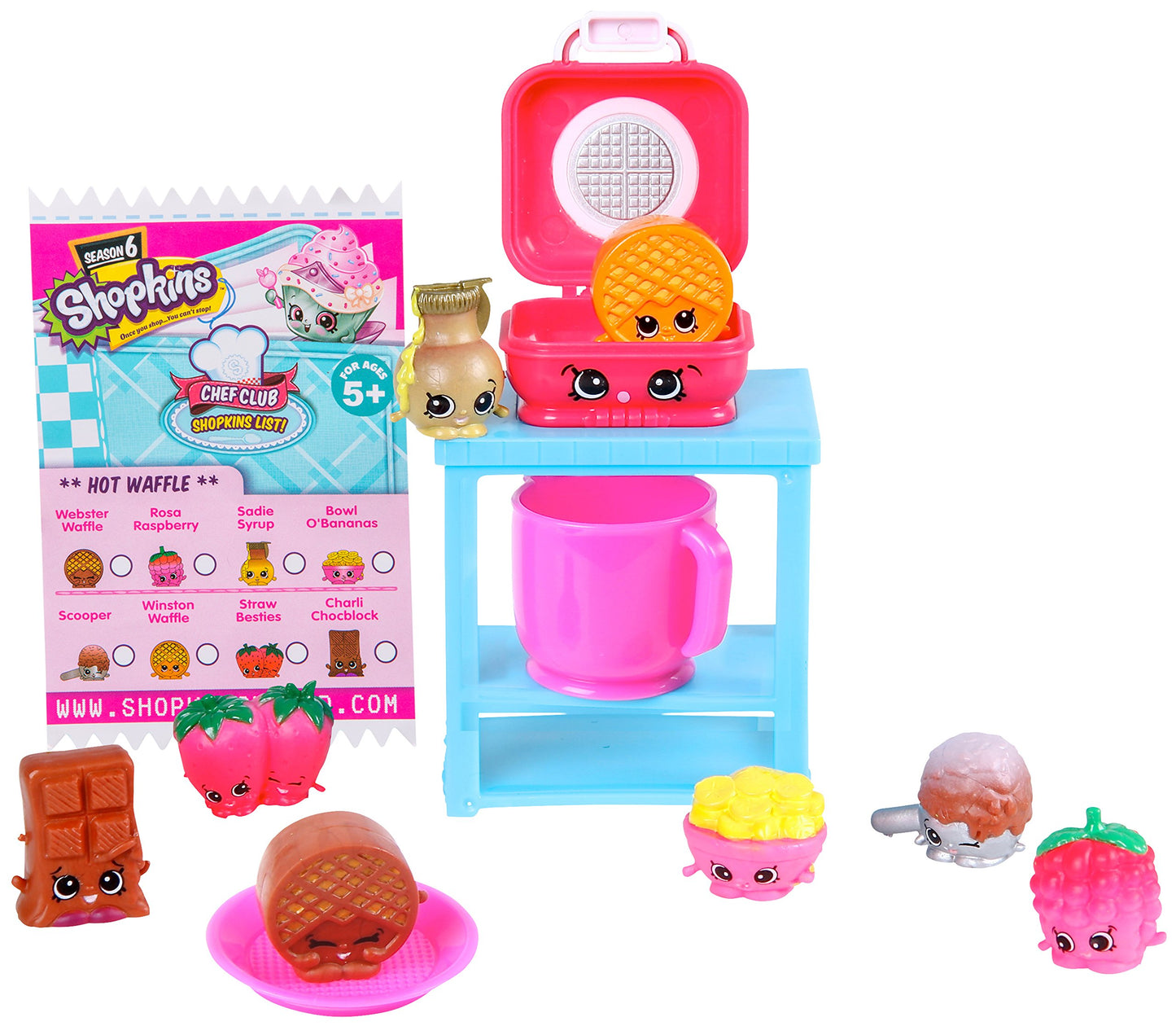 Shopkins Chef Club Hot Waffle Collection
