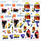 Minions Stickers Party Favors Activity Set Bundle with Stickers, Jumbo Reward Stickers, and Thank You Card Craft