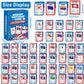 gisgfim 50 Pairs Memory Matching Game Flags of U.S. States Concentration Memory Card Educational Cards Games Geography Learn Sta