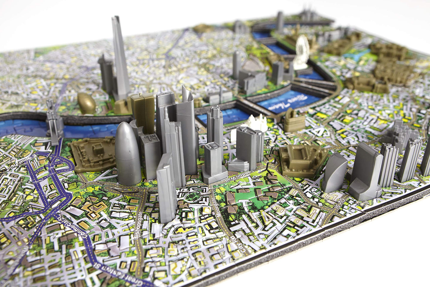 4D Cityscape London England Puzzle
