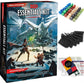 CraftyCrocodile Dungeons and Dragons Essentials Kit - Starter Set with 6 Dice, Figures, Master Screen, Printable Materials - DND 5th Edition