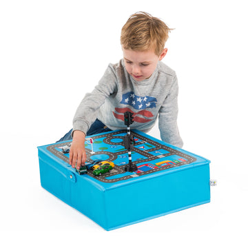 Fun2Give Pop-It-Upgarage With Road Playmat And Storage Playhouse