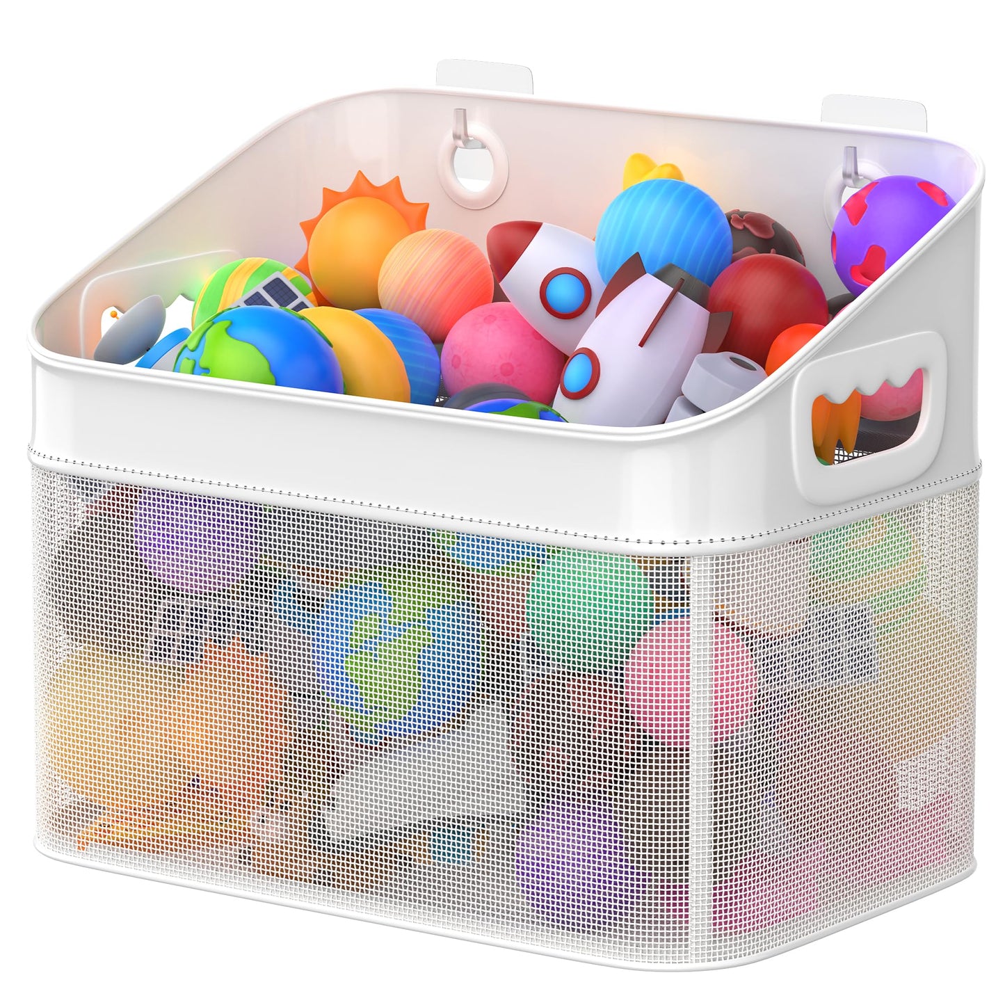 Glotika Mesh Baby Bath Toy Storage, Large Capacity And Quick Drying Baby Toy Storage For Bath, Multi-Use Net Bags Make Baby Bath