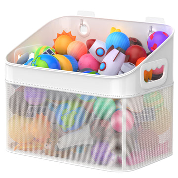 Glotika Mesh Baby Bath Toy Storage, Large Capacity And Quick Drying Baby Toy Storage For Bath, Multi-Use Net Bags Make Baby Bath