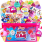 Jumbo Butter Slime Kit For Girls Ages 81049 Pcs W/Organizer Box Filled W/Slime Charms, Fruit Ice Creamcup Cake & More Birth