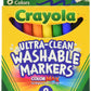 Crayola Broad Point Washable Markers - Pack of 5