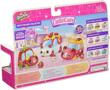 Shopkins Cutie Car S3 3 Pack-Asst 2 Childrens Toy