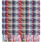 Henoyso 100 Pcs Nepal Woven Friendship Bracelets Bulk Adjustable Braided Bracelets Woven String Bracelet With Sliding Knot Closu