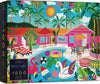 Elena Essex 1000 Piece Puzzle for mature-themeds - Poolside  Puzzles for mature-themeds 1000 Pieces  Jigsaw Puzzles  Colorful Summer Swimming Pool Holiday Puzzle  Size 20x28inches