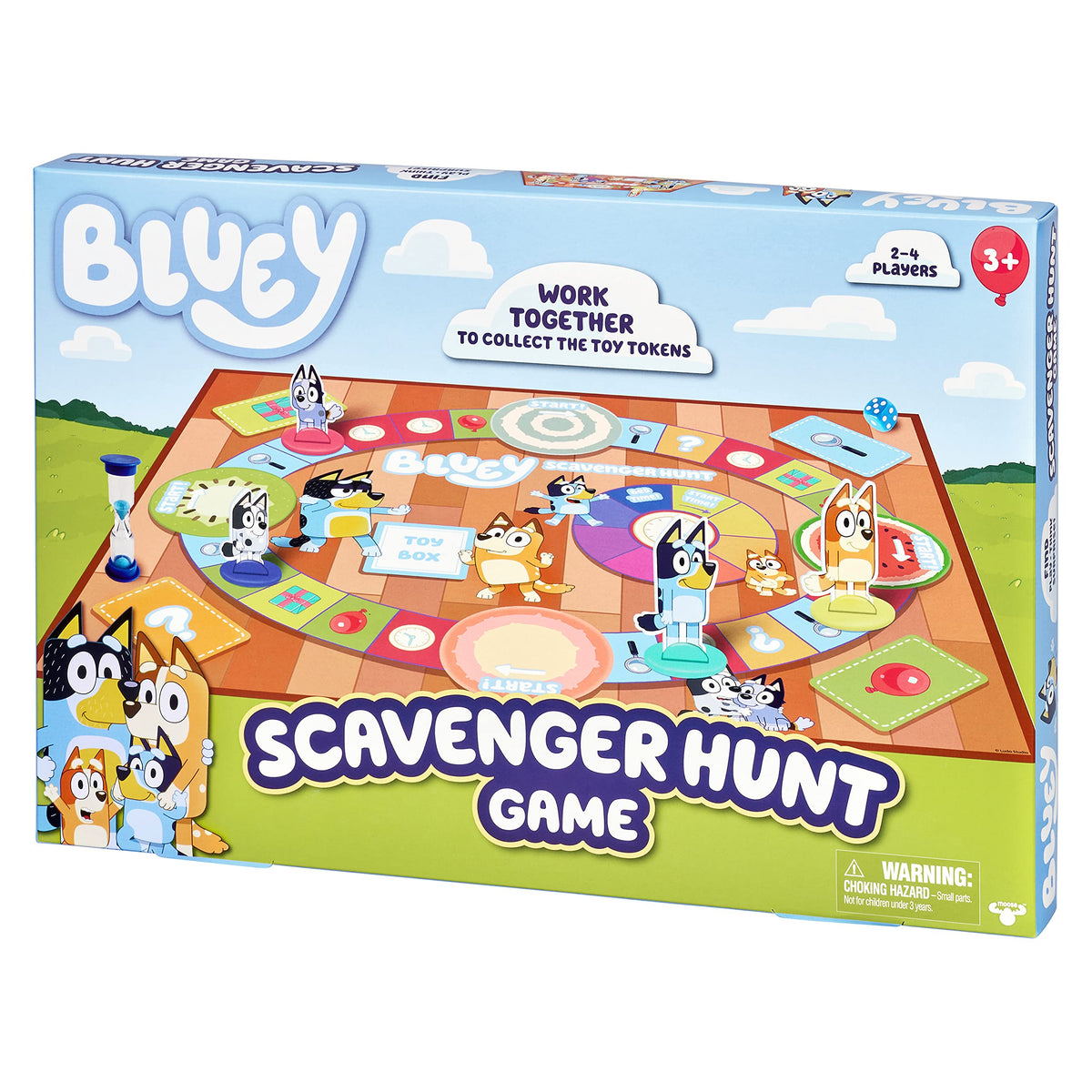 Bluey Scavenger Hunt Board Game