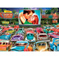 Roseart - Back To The Past - Drive In Date Night - 1000 Piece Jigsaw Puzzle For Adults