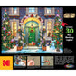 RoseArt - Kodak enhanced Holiday Light Up - Christmas Facade - 500 Piece Jigsaw Puzzle for mature-themeds