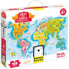 Banana Panda - What In The World Young Explorers - Jigsaw Puzzle And Learning Activity For Kids Ages 6 Years And Up,Multicolor