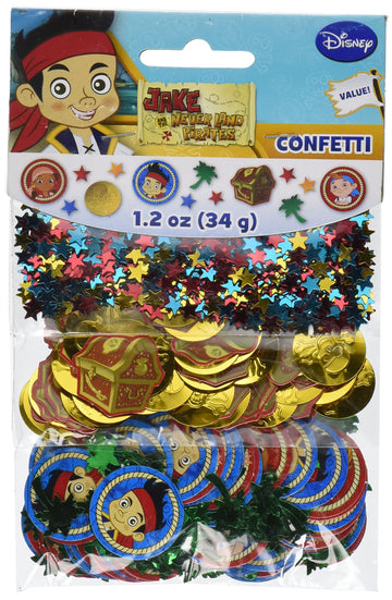 DesignWare Amscan Jake and The Neverland Pirates Value Confetti Pack for Party