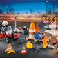 Playmobil Advent Calendar Fire Rescue Operation On The Construction Site