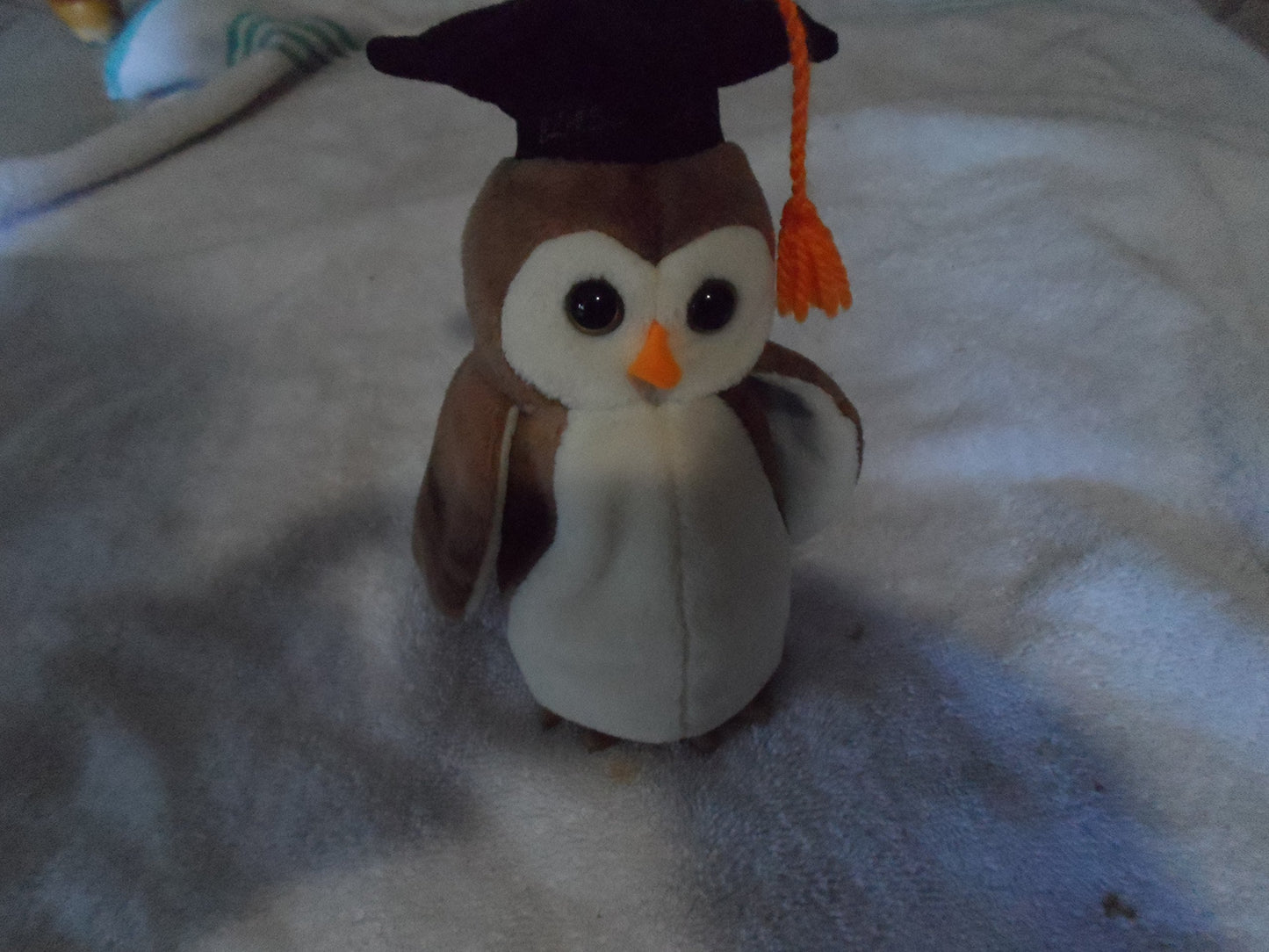Ty Beanie Babies - Wise The 1998 Graduation Owl