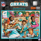 MasterPieces 500 Piece Sports Jigsaw Puzzle for mature-themeds - NFL Miami Dolphins All-Time Greats - 15x21