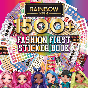 Rainbow High 1500+ Fashion First Stickers By Horizon Group Usa