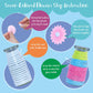 Spritegru Flower Craft Kit For Kids,Make Your Own Flower Bouquet With Buttons,Diy Activity Gift For Boys & Girls Age 4 5 6 7 8 9 10 Year Old(2 Bouquets And 1 Glass Vase)