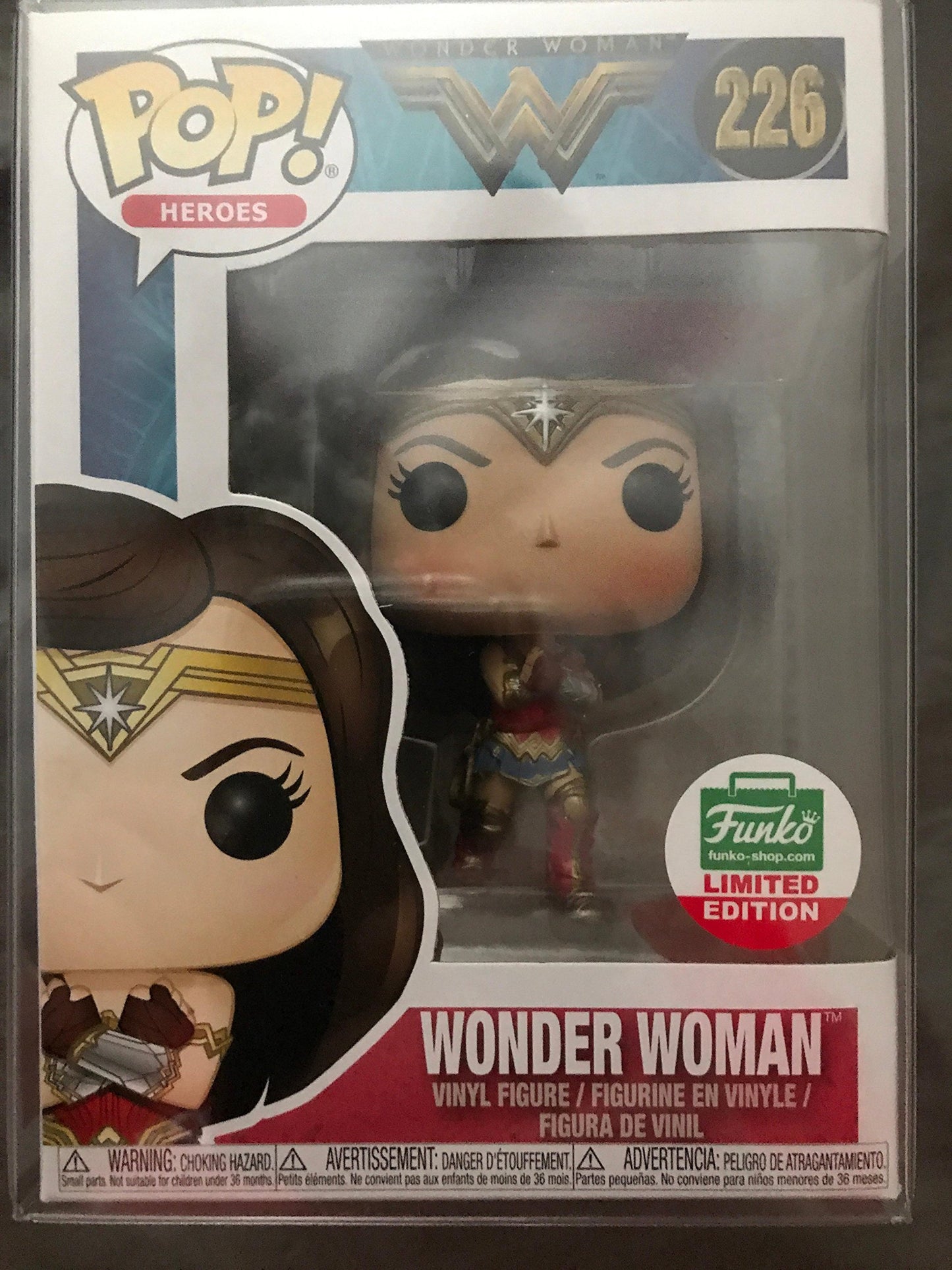 Funko Pop 226 Wonder Woman Limited Edition