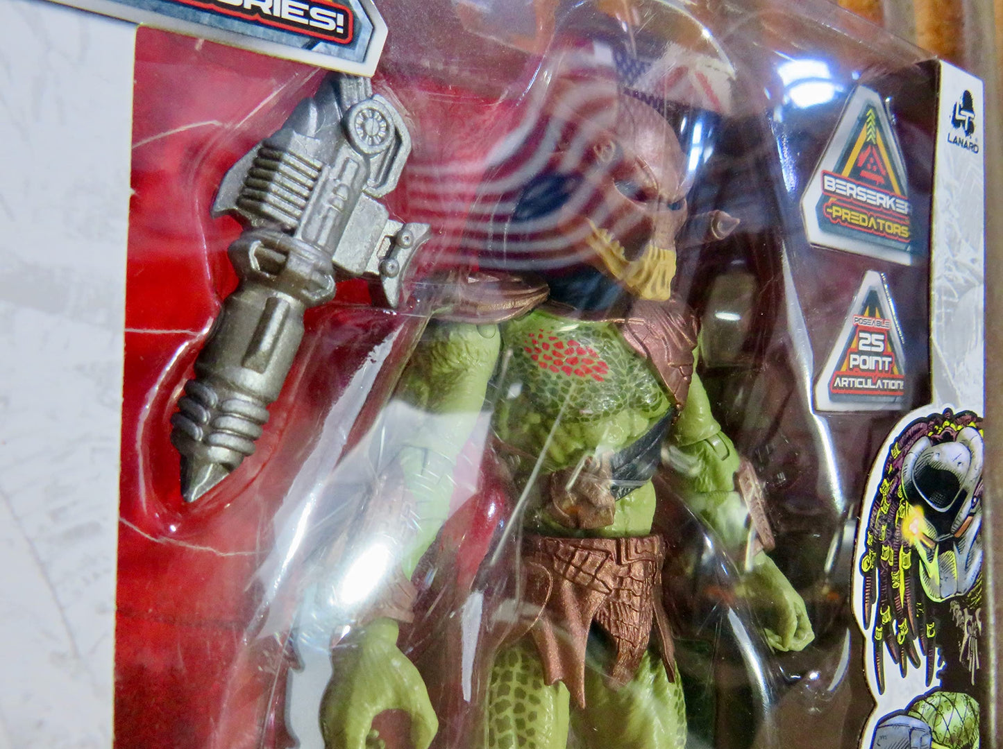 Alien Predator Collection - City Hunter Predator 2 - Fully Poseable Figure 7 Inch