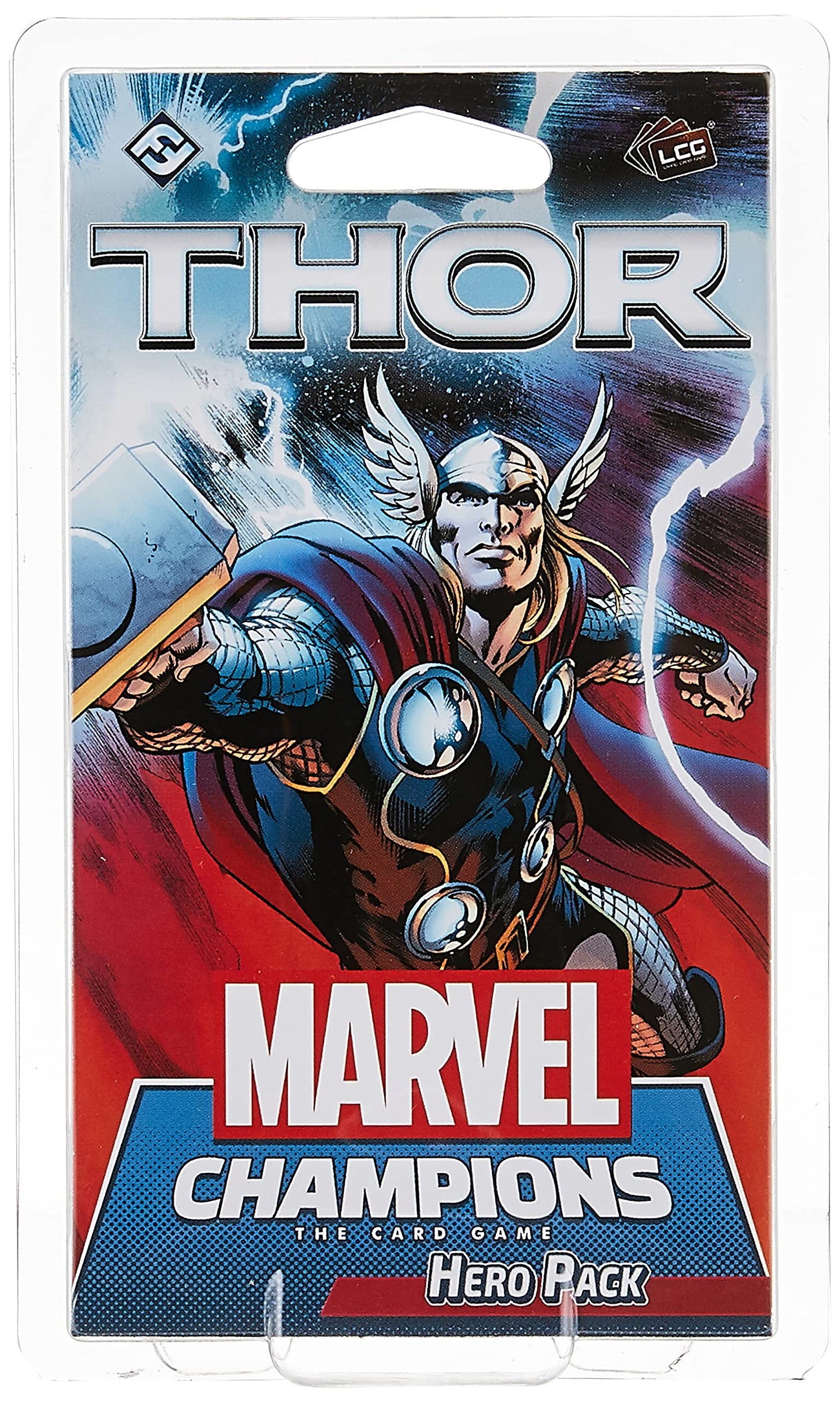 Marvel Champions The Card Game Thor Hero Pack - Superhero Strategy Game, Cooperative Game For Kids And Adults, Ages 14+, 1-4 Pla