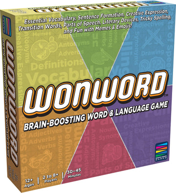 Semper Smart Games Wonword Brain-Boosting Word Game. Essential Vocabulary, Critical Language And Creative Expression Made Fun Fo