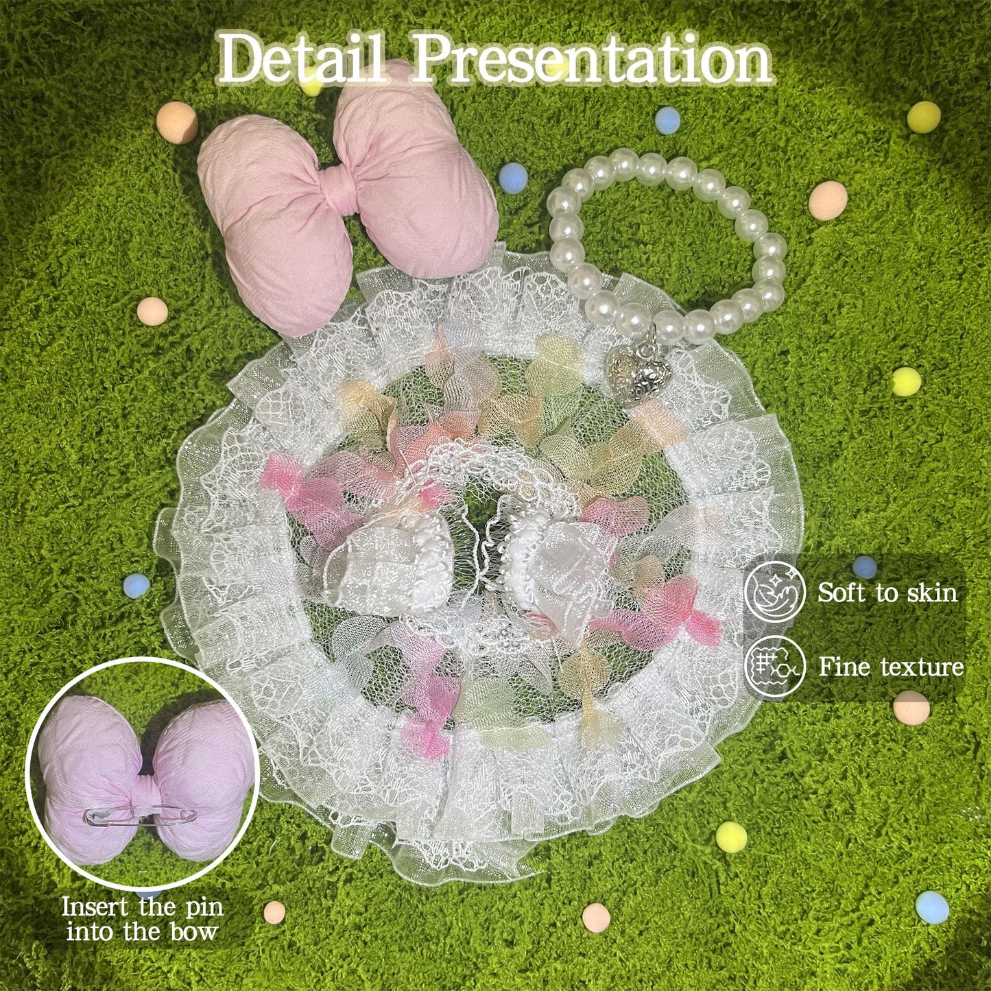 17cm Doll Clothes Set & Outfit Set for 17cm Dolls - enhanced Fashion Dresses with Accessories  elegant Chic Doll Clothing & Style Bundle Yarn Pink