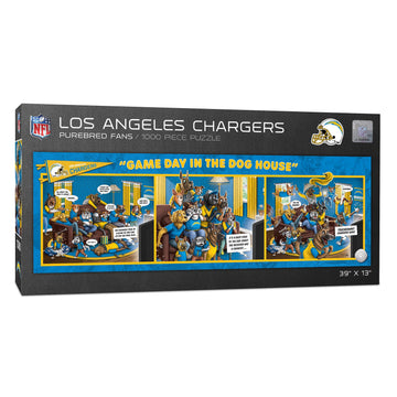 Youthefan Nfl Los Angeles Chargers Game Day In The Dog House 1000Pc Puzzle