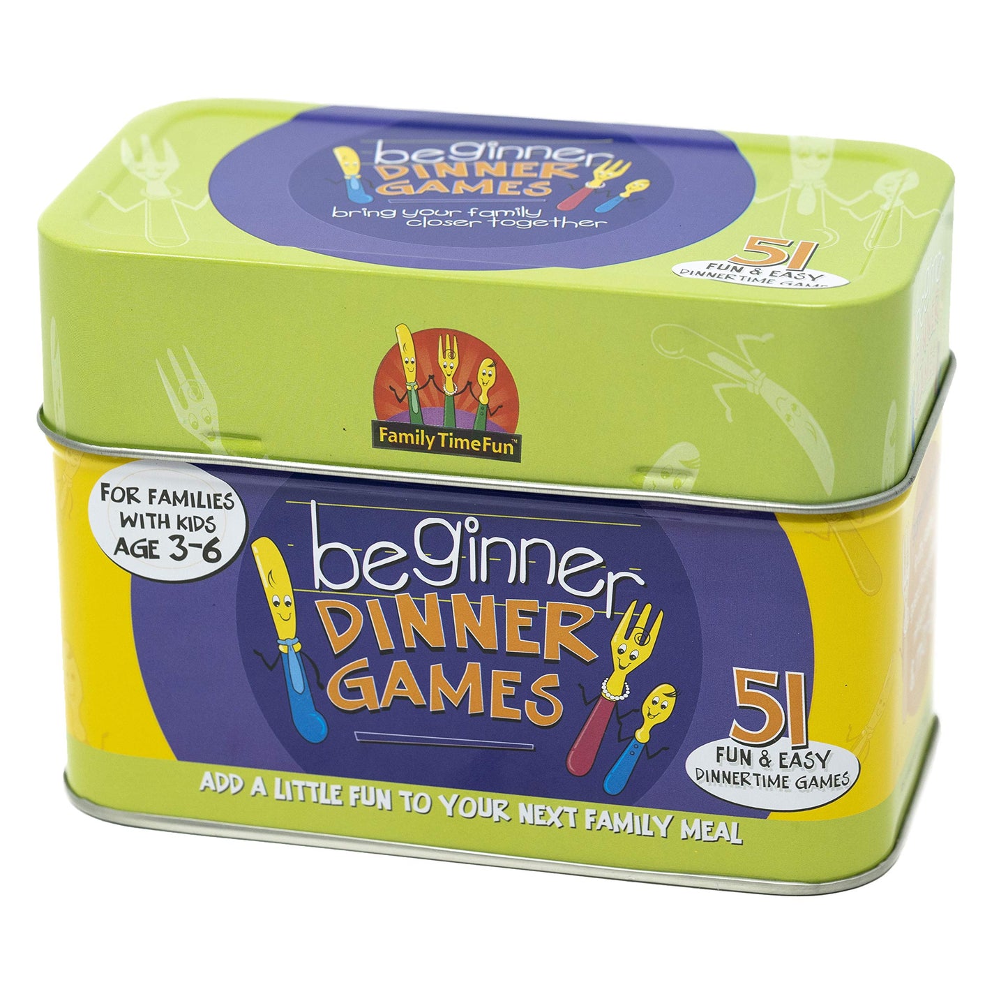 Continuum Games Beginner Dinner Games - Family Fun Cardstock Model FTF 2