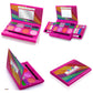 Play22 Real Washable Kids Makeup Palette For Girl - My First Princess Make Up Set Include 4 Blushes, 8 Eyeshadows, 6 Lip Glosses
