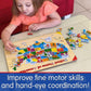 The Learning Journey USA Map Puzzle - Multi Color, Recycled Material, 40cm - Educational Toys for Kids Ages 3+ - Model 501726