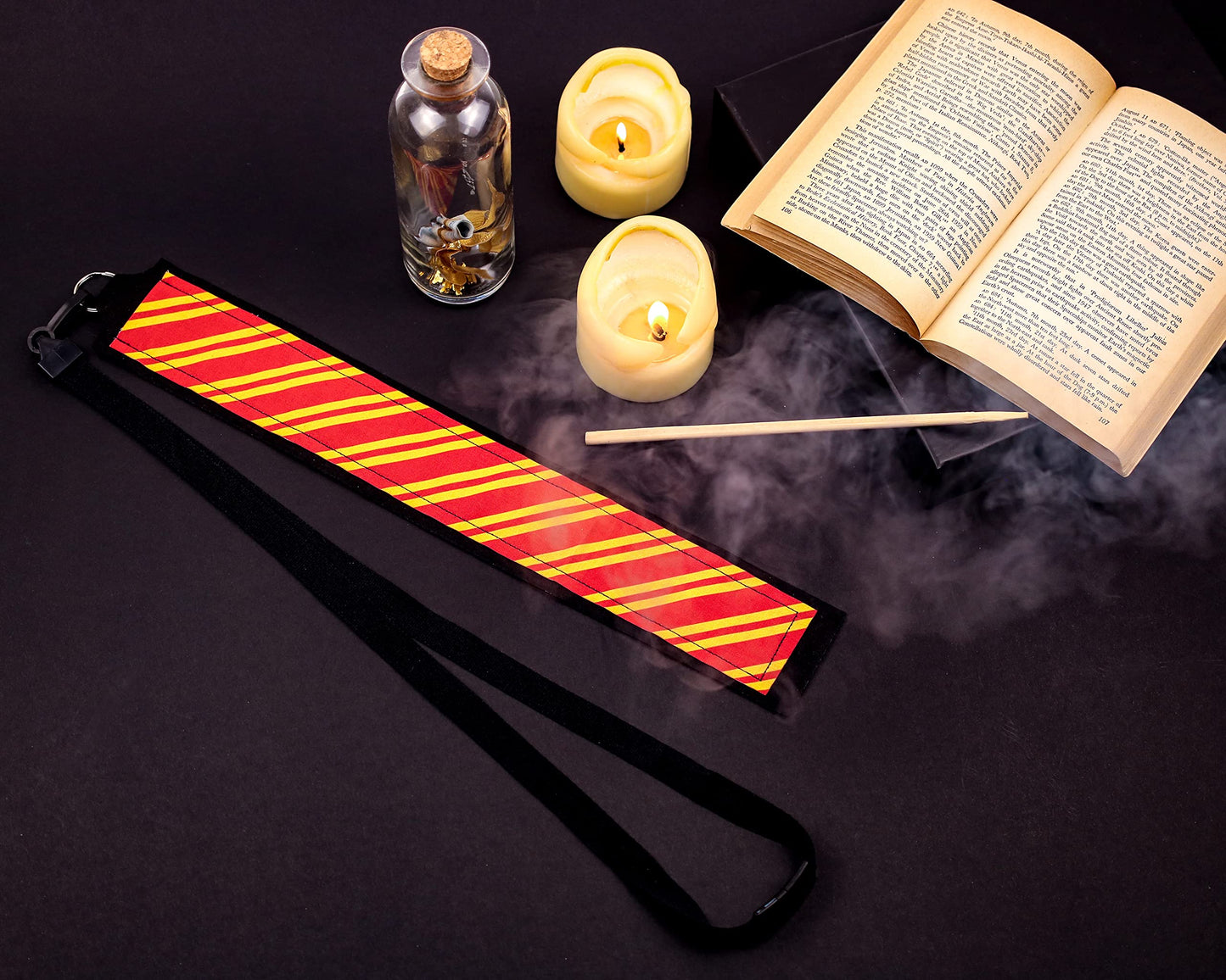 Varsany Wizard Magic Wand Holder Holster with School House Colors (Blue & Silver)