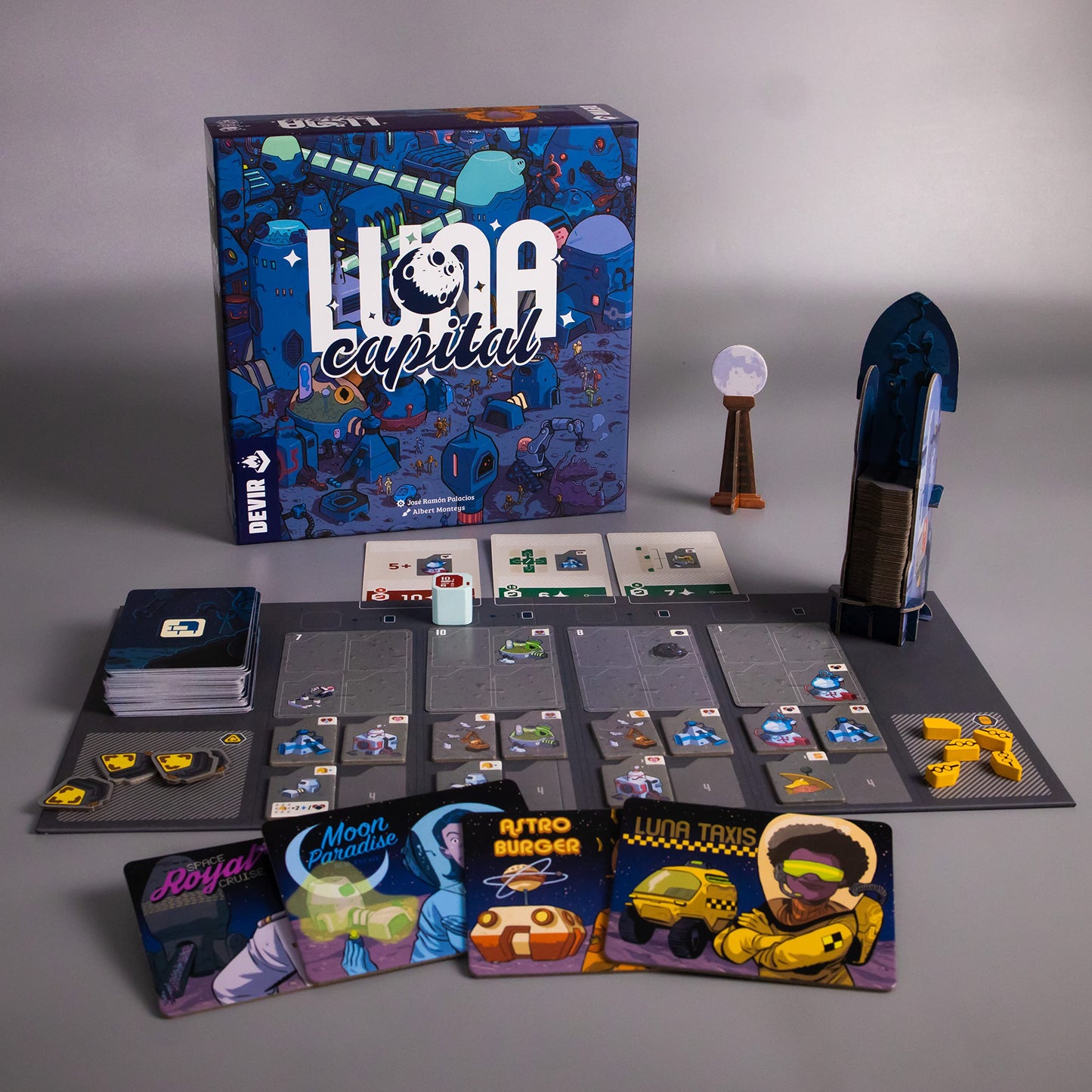 Thames & Kosmos, Devir, BGLUNAML, Luna Capital, 2-4 Players, Ages 8+