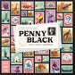 Buffalo Games - Penny Black - Collect Stamps in a Family Night Board Game - Commemorate Game Night Fun - Stamp Collecting Race t