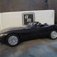 6577 Ertl/AMT 1992 Corvette Convertible,Black Rose Metallic 1/25 Plastic Promo,Fully Assembled