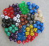 15x Sets of 7 (that is, 105!) Polyhedral Dice for RPGs (Dnd, Pathfinder) with 7 Dice Bags!