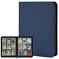 9 Pockets Card Binder enhanced Zip Trading Card Binder 540 Double Sided Pocket PU Collection Binder  Collector Album  Card Folder for MTG  TCG  Business Cards.(Blue)
