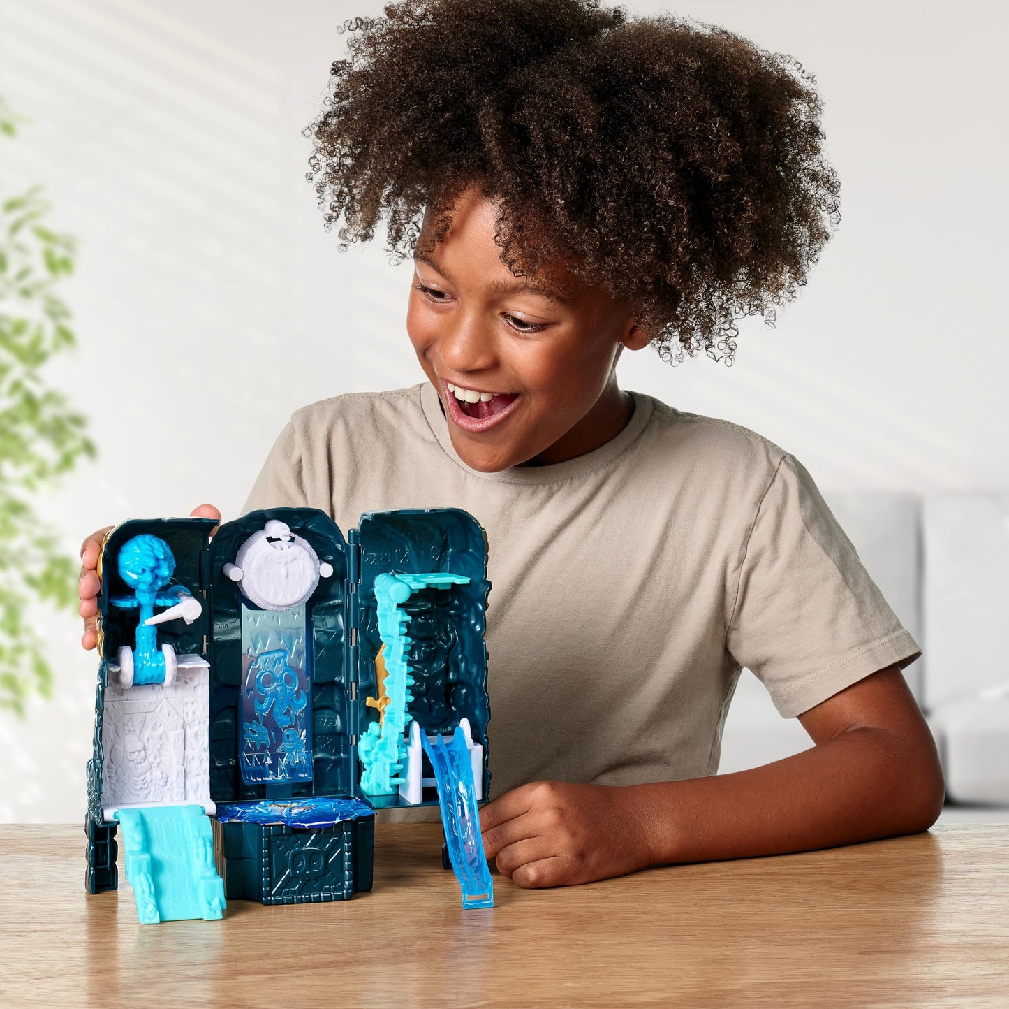 Treasure X Skull Island Micro Playset - 15 Levels, Multicolor, Model 41758, Includes 2 Figures & Real Gold Dipped Treasure