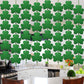 GOER St. Patricks Day Shamrock Decorations,12 Pcs Hanging Swirls for St. Patricks Day Party Supplies