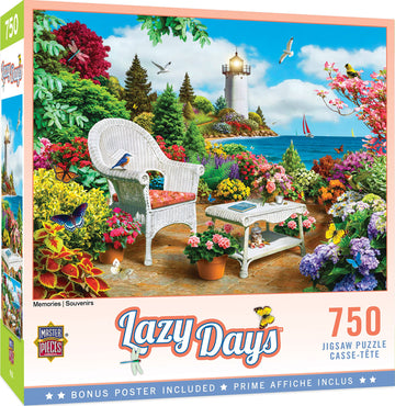 Masterpieces 750 Piece Jigsaw Puzzle For Adults And Family - Memories - 18'X24'