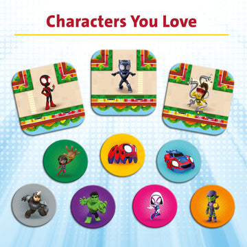 Ravensburger - Spidey And His Amazing Friends Labyrinth Junior Game | Engaging Brain Teaser For Kids | Interactive Puzzle Game |