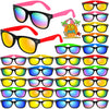 Kids Sunglasses Bulk,Neon Sunglasses Party Favors With Uv400 Protection For Kids, Boys And Girls, Valentines Day Gifts For Kids, Birthday Graduation Party Supplies, Beach, Pool Party Favors