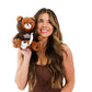Punchkins Teddy Bear Plushie - I Just Pooped and Wanted U to Know Sassy Stuffed Bear, Cute Teddy Bear Toy for Gifting