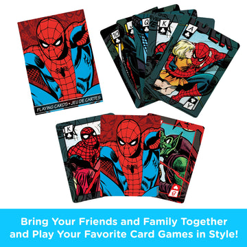 Aquarius Marvel Spider-Man Series 2 Comic Playing Cards