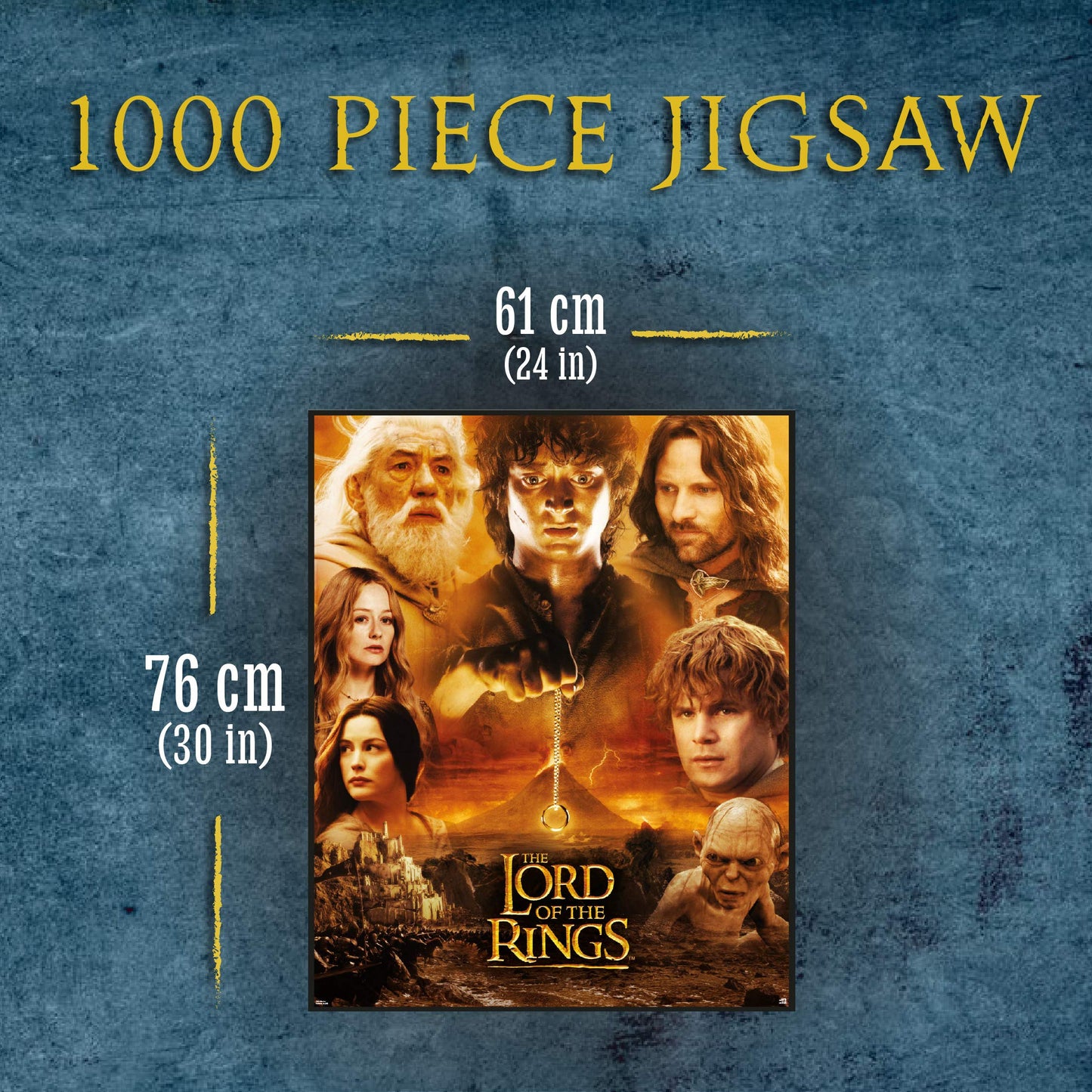 Lord Of The Rings 1000 Piece Jigsaw Puzzle