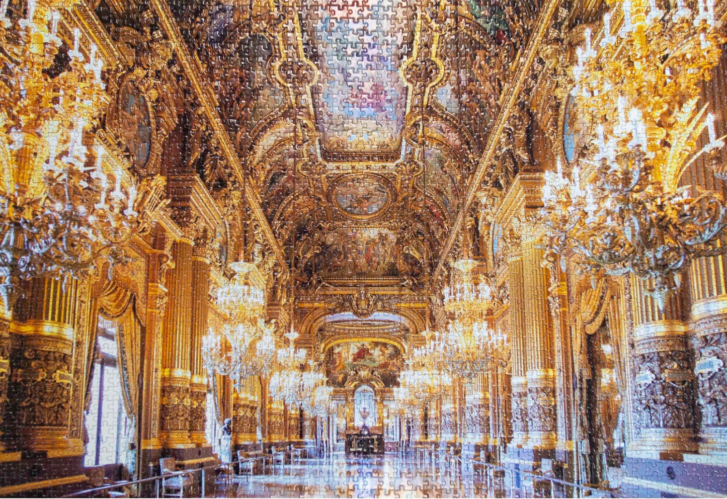 CHAMBERART 2000 Piece Jigsaw Puzzle - Opera Grand Foyer - Premium Quality Paper - Model A-2003