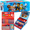 Paw Patrol Colored Pencils Art Supplies Kids Set Coloring Stationery Girls Boys Drawing Pencils Supplies Travel Case with Crayon